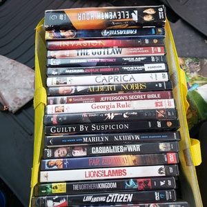 DVD and blue ray